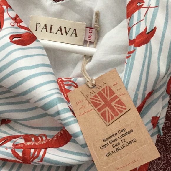 Mommy and Me Palava lobster print organic dresses - Picture 11 of 14